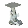 Vestil Top Mount Floor Lock 7 in Mounting Height 6 in Retracted Height FL-LK-5EG